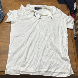 NWT Polo White Short Sleeve